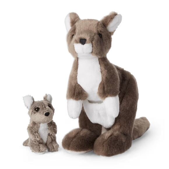 NEW American Girl Of The Year Kira’s 9” KANGAROO & JOEY Plush Baby In Pouch BOX - Picture 2 of 7